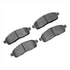 1310-1011-00 by DYNAMIC FRICTION COMPANY - 3000 Ceramic Brake Pads