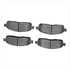 1310-1011-00 by DYNAMIC FRICTION COMPANY - 3000 Ceramic Brake Pads