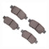 1310-1088-00 by DYNAMIC FRICTION COMPANY - 3000 Ceramic Brake Pads