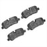 1310-1099-00 by DYNAMIC FRICTION COMPANY - 3000 Ceramic Brake Pads