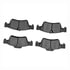 1310-1122-00 by DYNAMIC FRICTION COMPANY - 3000 Ceramic Brake Pads