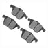 1310-1240-00 by DYNAMIC FRICTION COMPANY - 3000 Ceramic Brake Pads