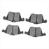 1310-1240-00 by DYNAMIC FRICTION COMPANY - 3000 Ceramic Brake Pads