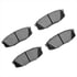 1310-1304-00 by DYNAMIC FRICTION COMPANY - 3000 Ceramic Brake Pads