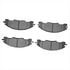 1310-1339-00 by DYNAMIC FRICTION COMPANY - 3000 Ceramic Brake Pads