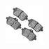 1310-1689-00 by DYNAMIC FRICTION COMPANY - 3000 Ceramic Brake Pads