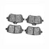 1310-1689-00 by DYNAMIC FRICTION COMPANY - 3000 Ceramic Brake Pads