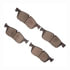 1310-1838-00 by DYNAMIC FRICTION COMPANY - 3000 Ceramic Brake Pads