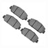 1310-2036-00 by DYNAMIC FRICTION COMPANY - 3000 Ceramic Brake Pads