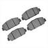 1310-2036-00 by DYNAMIC FRICTION COMPANY - 3000 Ceramic Brake Pads