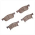 1310-2170-00 by DYNAMIC FRICTION COMPANY - DFC 3000 Ceramic Brake Pads