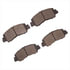 1310-2178-00 by DYNAMIC FRICTION COMPANY - DFC 3000 Ceramic Brake Pads