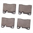 1311-0082-00 by DYNAMIC FRICTION COMPANY - 3000 Semi-Metallic Brake Pads