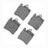 1311-0876-00 by DYNAMIC FRICTION COMPANY - 3000 Semi-Metallic Brake Pads