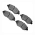 1311-1316-00 by DYNAMIC FRICTION COMPANY - 3000 Semi-Metallic Brake Pads