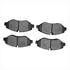 1311-1316-00 by DYNAMIC FRICTION COMPANY - 3000 Semi-Metallic Brake Pads