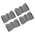 1311-1531-00 by DYNAMIC FRICTION COMPANY - 3000 Semi-Metallic Brake Pads