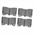 1311-1531-00 by DYNAMIC FRICTION COMPANY - 3000 Semi-Metallic Brake Pads