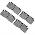 1400-1027-00 by DYNAMIC FRICTION COMPANY - Ultimate Duty Performance Brake Pads