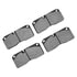 1400-1027-00 by DYNAMIC FRICTION COMPANY - Ultimate Duty Performance Brake Pads