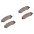 1400-2439-00 by DYNAMIC FRICTION COMPANY - Ultimate Duty Performance Brake Pads