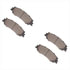 1400-2439-00 by DYNAMIC FRICTION COMPANY - Ultimate Duty Performance Brake Pads