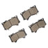 1400-2442-00 by DYNAMIC FRICTION COMPANY - Ultimate Duty Performance Brake Pads