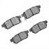 1551-0374-00 by DYNAMIC FRICTION COMPANY - 5000 Advanced Brake Pads - Ceramic