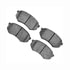 1551-0433-00 by DYNAMIC FRICTION COMPANY - 5000 Advanced Brake Pads - Ceramic