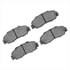 1551-0503-00 by DYNAMIC FRICTION COMPANY - 5000 Advanced Brake Pads - Ceramic