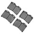 1551-0629-00 by DYNAMIC FRICTION COMPANY - 5000 Advanced Brake Pads - Ceramic