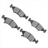 1551-0766-00 by DYNAMIC FRICTION COMPANY - 5000 Advanced Brake Pads - Ceramic