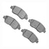 1551-0948-00 by DYNAMIC FRICTION COMPANY - 5000 Advanced Brake Pads - Ceramic