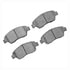 1551-0948-00 by DYNAMIC FRICTION COMPANY - 5000 Advanced Brake Pads - Ceramic