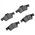 1551-0986-00 by DYNAMIC FRICTION COMPANY - 5000 Advanced Brake Pads - Ceramic