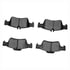 1551-0986-00 by DYNAMIC FRICTION COMPANY - 5000 Advanced Brake Pads - Ceramic