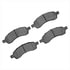 1551-1169-10 by DYNAMIC FRICTION COMPANY - 5000 Advanced Brake Pads - Ceramic