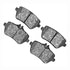 1551-1689-00 by DYNAMIC FRICTION COMPANY - 5000 Advanced Brake Pads - Low Metallic