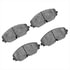 1551-2074-00 by DYNAMIC FRICTION COMPANY - 5000 Advanced Brake Pads - Ceramic