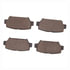 1551-2156-00 by DYNAMIC FRICTION COMPANY - 5000 Advanced Brake Pads - Ceramic