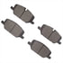 1551-2314-10 by DYNAMIC FRICTION COMPANY - 5000 Advanced Brake Pads - Low Metallic