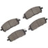 1551-2413-00 by DYNAMIC FRICTION COMPANY - 5000 Advanced Brake Pads - Ceramic