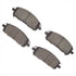 1551-2413-00 by DYNAMIC FRICTION COMPANY - 5000 Advanced Brake Pads - Ceramic