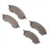 1551-2414-00 by DYNAMIC FRICTION COMPANY - 5000 Advanced Brake Pads - Ceramic