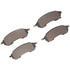 1551-2414-00 by DYNAMIC FRICTION COMPANY - 5000 Advanced Brake Pads - Ceramic