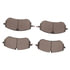 1551-2416-00 by DYNAMIC FRICTION COMPANY - 5000 Advanced Brake Pads - Ceramic