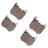 1551-2424-00 by DYNAMIC FRICTION COMPANY - 5000 Advanced Brake Pads - Ceramic