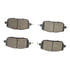 1551-2426-00 by DYNAMIC FRICTION COMPANY - 5000 Advanced Brake Pads - Ceramic