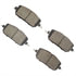 1551-2426-00 by DYNAMIC FRICTION COMPANY - 5000 Advanced Brake Pads - Ceramic