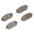 1551-2426-00 by DYNAMIC FRICTION COMPANY - 5000 Advanced Brake Pads - Ceramic